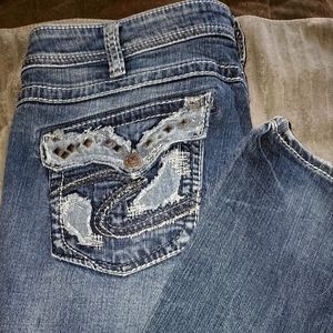 Silver Tuesday mid baby boot Jeans
